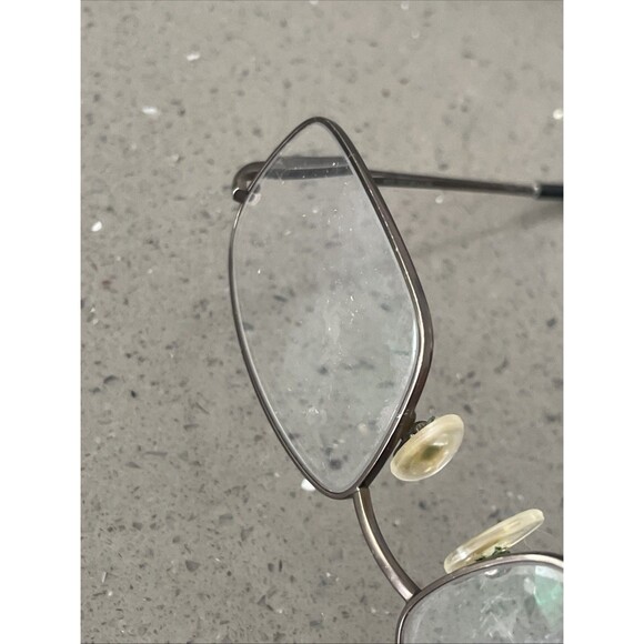 Saki Japan Eyeglasses Mod 313 Col. Gun Black Silver 56-17-145 FRAMES ONLY - Picture 12 of 12